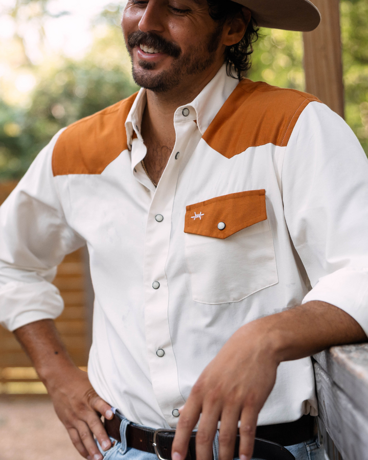 Western Field Shirt - Frontera Burnt Orange
